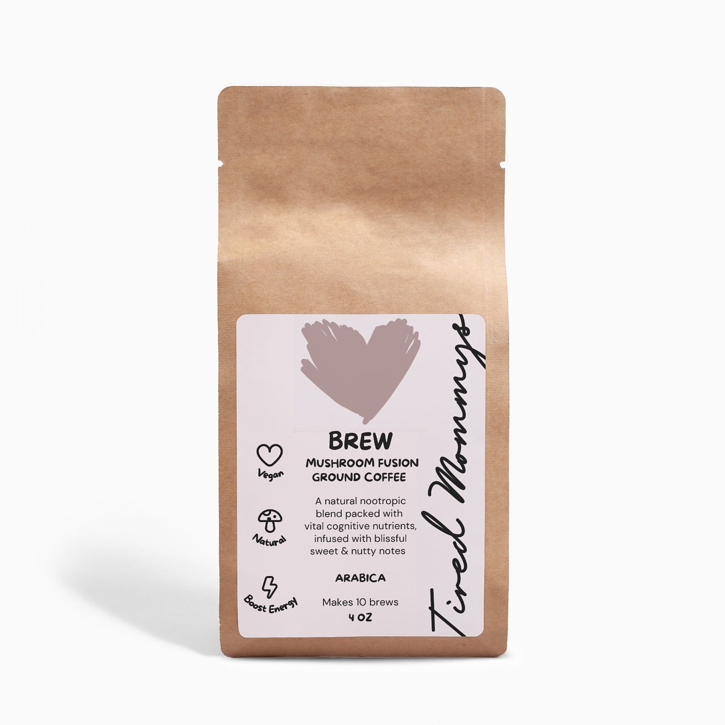 BREW Mushroom Fusion Ground Coffee 4oz